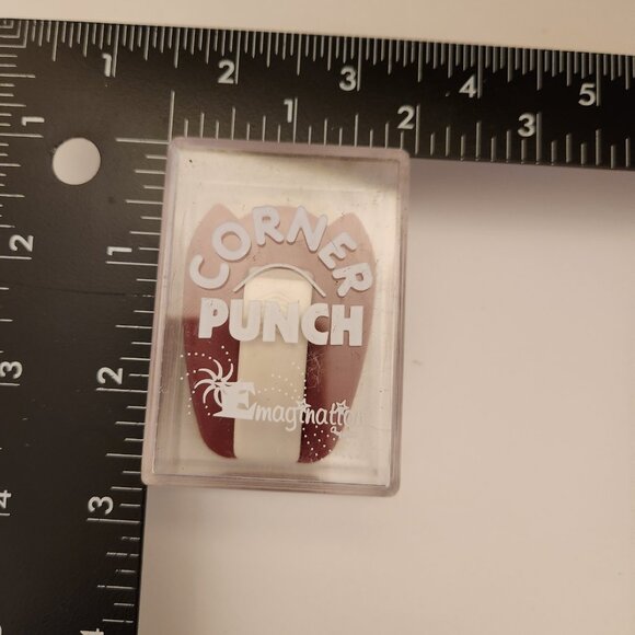 Corner Hole Punch Decorative Option 12 Emagination paper Scrapbook Craft Shapes - Picture 2 of 5